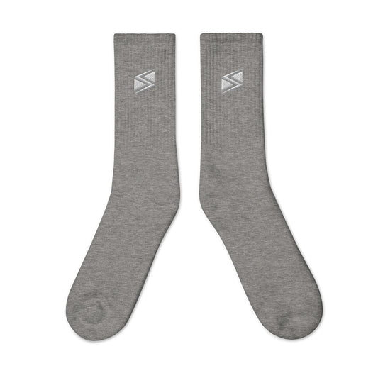 Embroidered Logo Socks