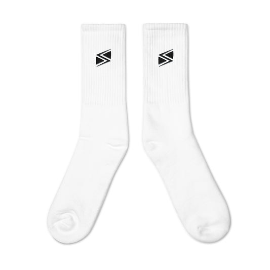 Embroidered Logo Socks